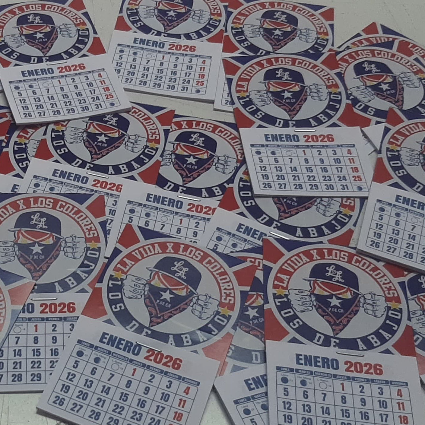 Calendario Mini Imantado 2026 PERSONALIZADO