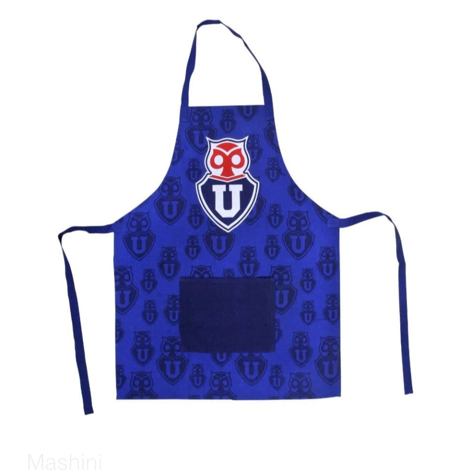 Delantal de cocina Universidad de Chile. 70x80 cm