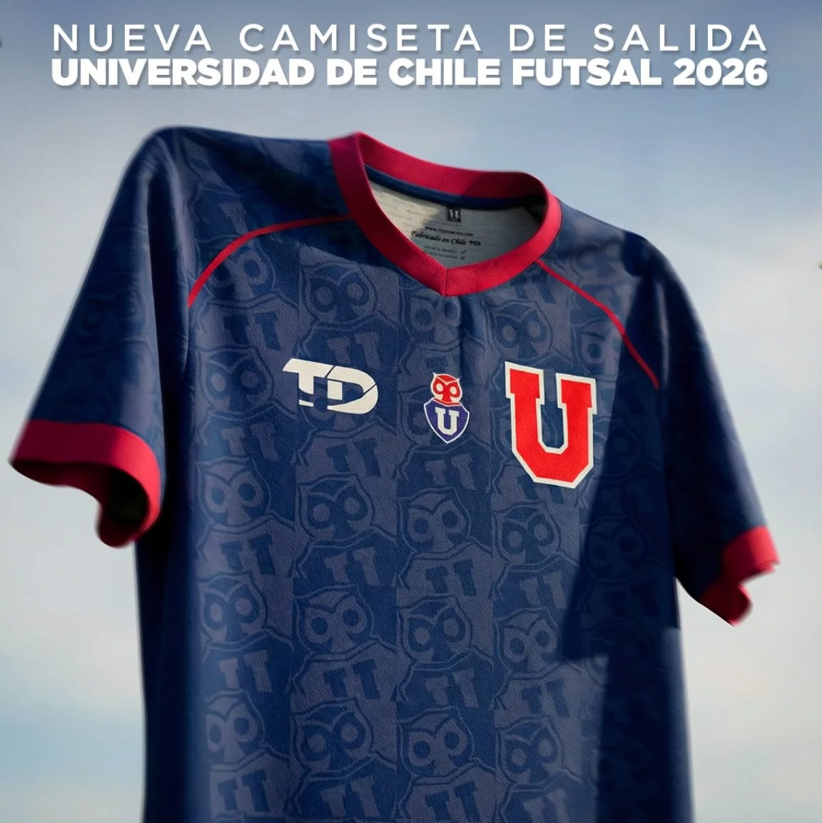 Camiseta Salida Futsal U. de Chile 2026