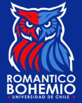 Logo de Romantico Bohemio, tienda de merchandising de Universidad de Chile